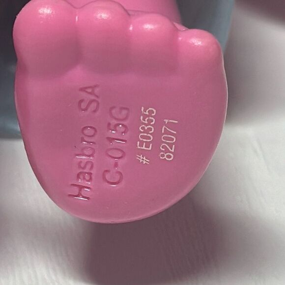 Poppy Troll Doll Dreamworks 8 inches tall  2015 B7355 Blue Dress - Picture 8 of 8